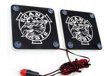 Tabliczki narożnikowe LED 2 sztuki 40 wzorów SCANIA VOLVO IVECO i inne