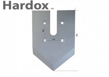 Redlica HARDOX 3374351/S części do grubera agregatu LEMKEN