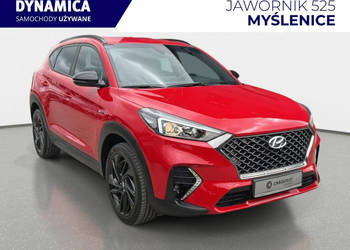 Hyundai Tucson N-Line 1.6T-GDI 177KM DCT 2020 r., salon PL, serwisowany w …