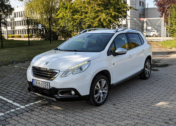 Peugeot 2008 2015r. 107 tys. km Skóry Bezwypadkowy