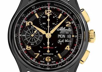 Atlantic Worldmaster Hołowczyc Limited 42mm Valjoux 7750 Swiss Nowy Komplet