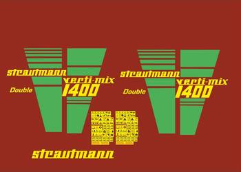 Naklejki Strautmann verti mix 1400 1200 inne