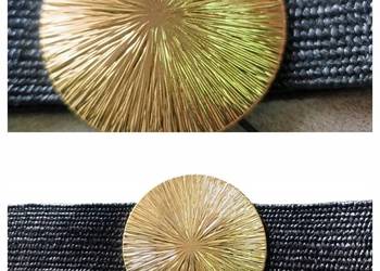 Pasek Damski-GUMA OZDOBNA BIŻUTERIA /cekiny /kamienie