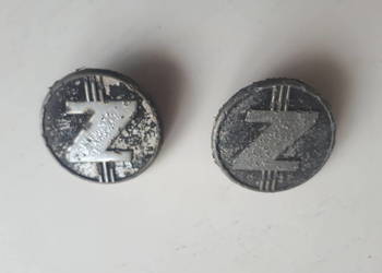 Zastava 1100 emblematy okrągłę 2 szt