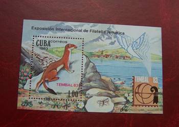 Kuba 1983 MNH Fauna Zwierzęta  a