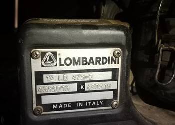 Silnik Lombardini 12 LD 475-2 zagęszczarka Walker dpu