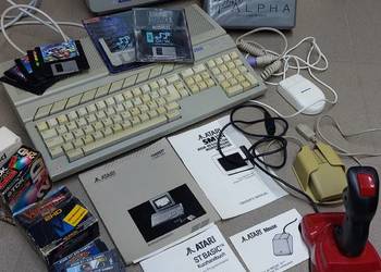 Komputer Atari 1040 STf  kompletny zestaw + C-LAB ALPHA NOTATOR i inne