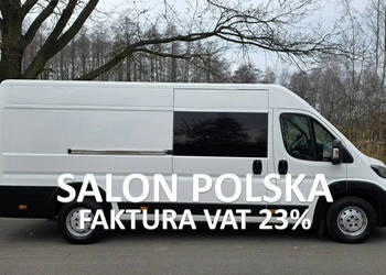 Peugeot Boxer doka*brygadówka * 7- osobowy *maxi*
