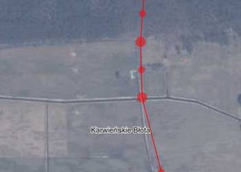 Działka nad morzem. Błota Karwieńskie. 900 m do plaży. Wejście 15 .