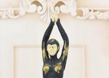 Demetre Styl Chiparus - Tancerka Starfish - Figura z Brązu Malowana Rzeźba