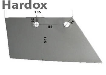 Lemiesz 300ha HARDOX 3353742/P WG10BR części do pługa LEMKEN