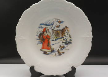 Porcelanowy talerz bożonarodzeniowy TIRSCHENREUTH