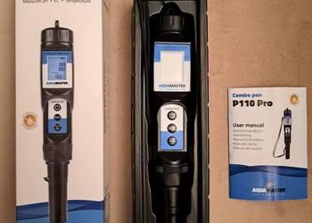 Aqua Master Tools P110 Pro Combo Pen - miernik pH, EC i temperatury Aqua Master Tools P110 Pro Combo Pen - miernik pH, EC i temperatury