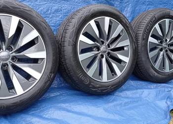 5x112 18 Felgi Koła Alusy AUDI Oryginał 225/55/R18 czujniki 4K0 601 025 B