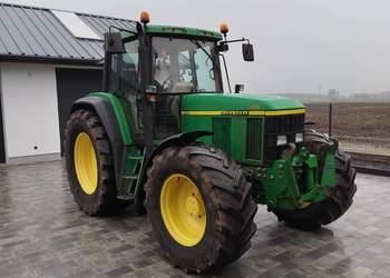 John Deere 6810 pneumatyka miękka oś