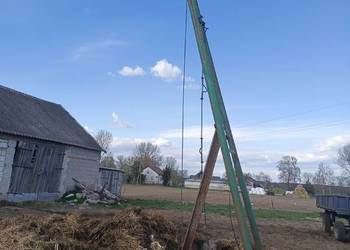 Wyciąg linowy obornika