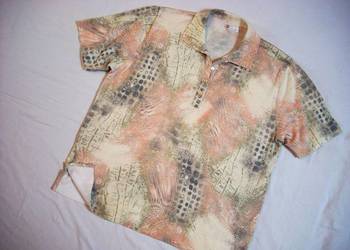 Pastelowa bluzka cienka dzianina 42 44