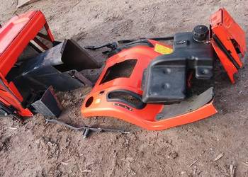 Traktorek Kubota gr 1600 części kosz kosisko inne tunel