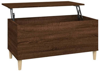 Stolik kawowy brązowy dąb 90x445x45 cm WM-819587