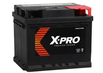 Akumulator X-PRO 43Ah 450A EN niski Prawy Plus