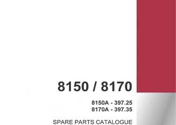 Katalog części STEYR 8140 8160 DT 1400 8150 8170