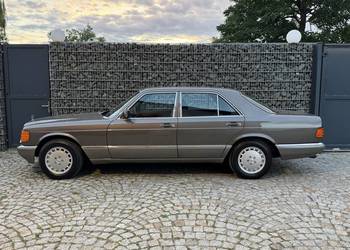 Mercedes 300SE w126 NOWY 2100 KM PRZEBIEGU NIEUŻYWANY automat klima FAKTURA