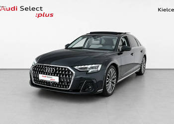 Audi A8 60TFSI e Quattro Long B&O Oś Skrętna Matrix HeadUp Stoliki Panoram…