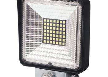 LAMPA ROBOCZA HALOGEN LED, 56 LED KWADRATOWA, 9V-36V, 109X109X38 MM, O