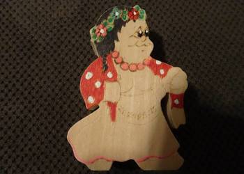 drewniana figurka góralki drewniana figurka góralki