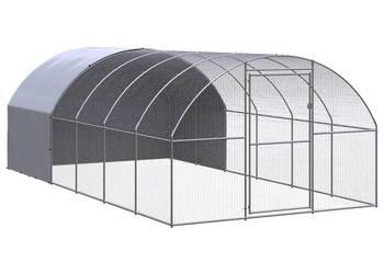 vidaXL Klatka zewnętrzna dla kurcząt, 3x6x2 m,(SKU:3095474)