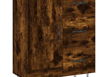 Szafka przydymiony dąb 695x34x90 cm materiał drewnopochodny WM-830257