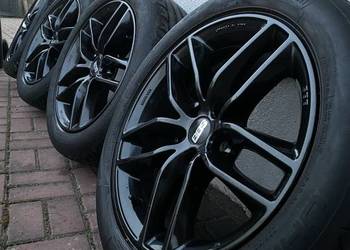 Oryginalne felgi BBS 5x112 r17 otwór 66,6mm et35, opony letnie