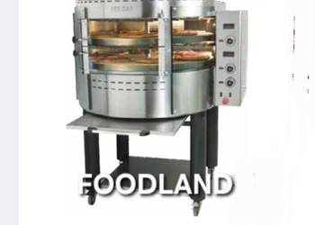 Elektryczny obrotowy podwójny piec do pizzy (095)