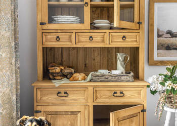 Kredens kuchenny z litego drewna VIT 111