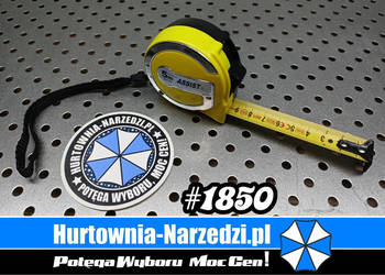 Miara zwijana 5m x 19mm GR.0,14mm ASSIST miara 5m tąsma miernicza 5m