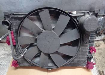 Chłodnica cieczy i klimatyzacji z wentylatorem Mercedes w220 5.0 V8 M113