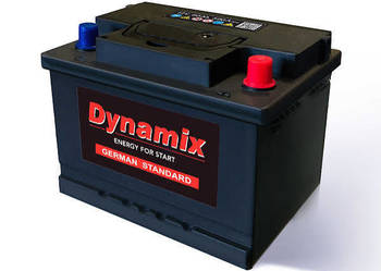 Akumulator DYNAMIX 12V 60Ah 540A P+ Zamiennik Varta Blue/Bosch S4 Radomsko