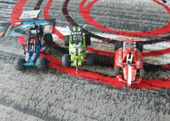 LEGO Technic 3 zestawy 42011 , 42010 i 42027