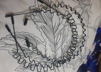 Opaski do włosów 3szt metalowe