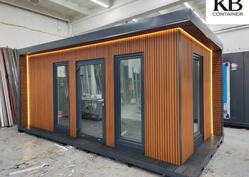 Pawilon ogrodowy / Przeszklone biuro 6,0 x 3,0 m z dostawą