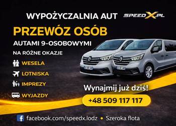 Przewóz osób 9os Łódź | Wynajem busa z kierowcą | Lotniska, imprezy, wesela