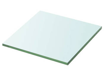 Półki 2 szt. panel z bezbarwnego szkła 30 x 25 cm WM-3051550