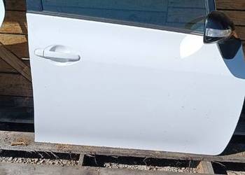 Drzwi prawe przednie kompletne lusterko Toyota Auris lift 040 5D