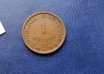Stare monety 1 eskudo 1973 Mozambik