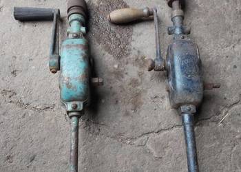 Wiertarka ręczna zabytkowa