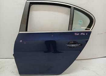 DRZWI LEWE TYLNE TYŁ BMW E60 A76/5 TIEFSEEBLAU