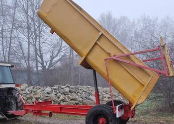 Przyczepa z kiprem   6t skorupowa