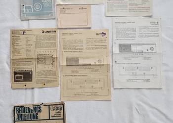 PRL. Stare Instrukcje Obsługi. PRL. Stare Instrukcje Obsługi.