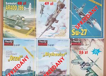 Pakiet 8 wybranych numerów Małego Modelarza z lat '96-'00