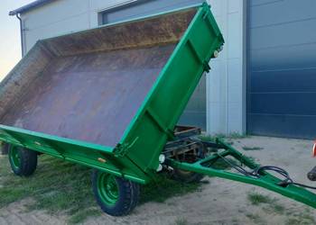 Przyczepa wywrotka METAL-CHEM KOŚCIAN D-732 z 1987 r zarejestrowana.